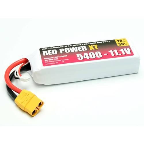 Red Power Modellbau-Akkupack (LiPo) 11.1 V 5400 mAh Softcase XT90