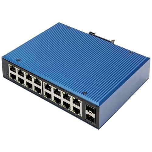 Digitus DN-651138 Industrial Ethernet Switch 16 + 2 Port 10 / 100 / 1000 MBit/s