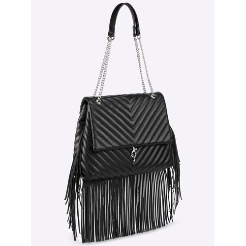 Handtasche HEINE Gr. B/H/T: 28cm x 24cm x 11cm, schwarz Damen Taschen