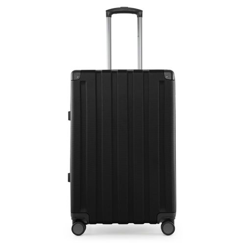 Hartschalen-Trolley HAUPTSTADTKOFFER "Q-Damm - Mittelgroßer Koffer, TSA" Gr. B/H/T: 45,5cm x 68cm x 27cm 71 l, schwarz Koffer Reisekoffer, Hartschalenkoffer, mittelgroß