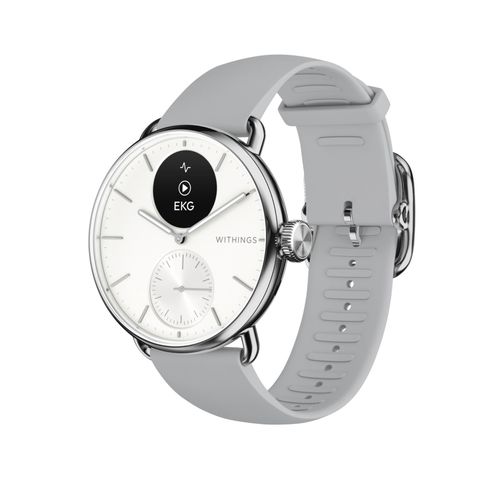 Smartwatch WITHINGS "ScanWatch 2 (38 mm)" Smartwatches weiß