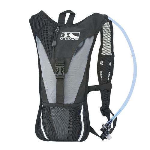 Trinkrucksack M-WAVE "Trinkrucksack Maastricht H2O" Rucksäcke Gr. B/H/T: 27cm x 50cm x 4cm, schwarz