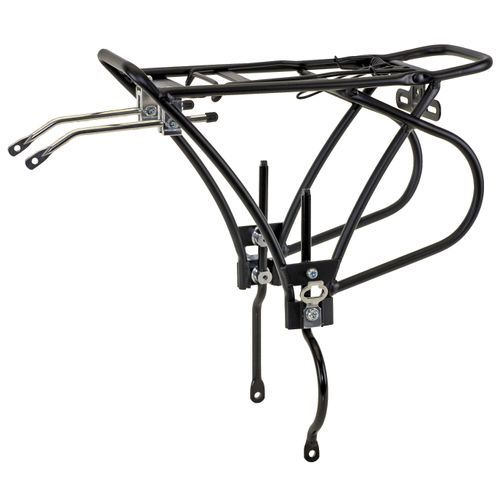 Fahrrad-Gepäckträger O-STAND "Disc" Gepäckträger Gr. B/L: 13cm x 34cm, schwarz