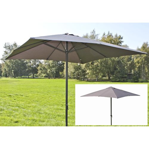 Sonnenschirm GARDEN PLEASURE Standschirme grau 250 ×250 cm