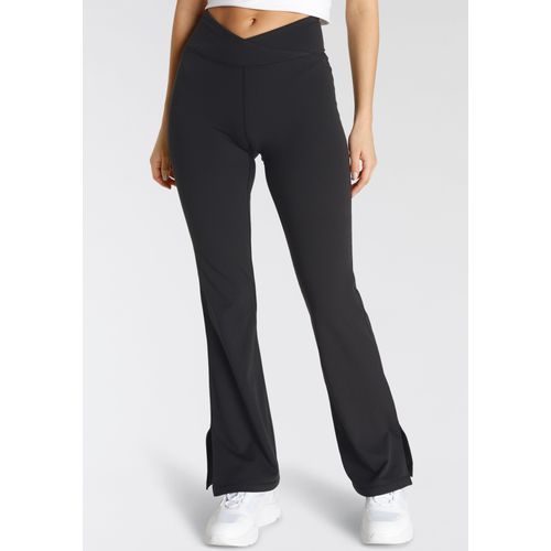 Jazzpants FAYN SPORTS Gr. 42, N-Gr, schwarz (schwarz n, größe) Damen Hosen Flared