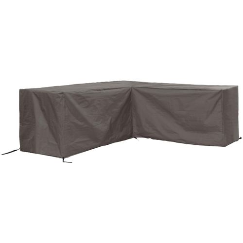 Gartenmöbel-Schutzhülle WINZA OUTDOOR COVERS Planen Gr. B/H/L: 250cm x 70cm x 250cm 250/90 x 250/90 x 70cm, grau (anthrazit) geeignet für Loungeset