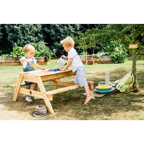 Spieltisch PLUM "Spiel- und Picknicktisch Surfside" Spieltische beige (natur) Kinder BxLxH: 89x105x49 cm