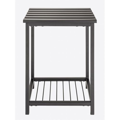 Hocker HEINE HOME Gr. B/H/T: 32cm x 41,5cm x 31,5cm, schwarz