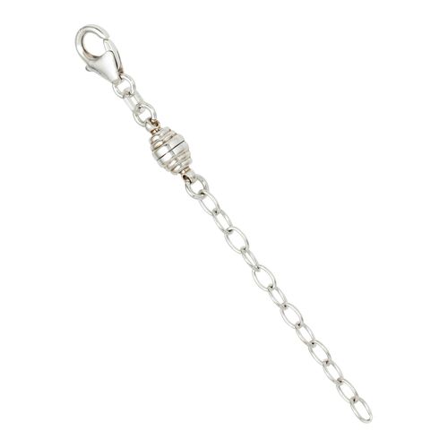 Kette ohne Anhänger JOBO, silber (silber 925), Halsketten, Damen, Silber 925 (Sterlingsilber), Verlängerung 925 Silber 7,5 cm