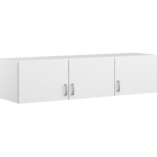Schrankaufsatz RAUCH "Bremen", weiß (weiß uni), B:136cm H:39cm T:54cm, Holzwerkstoff, Möbelaufsätze, Schrankaufsatz