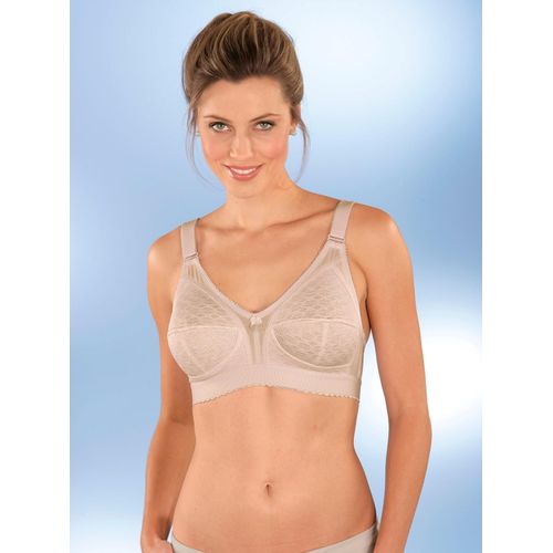 Bügelloser BH SASSA Gr. 95, Cup B, beige (elfenbein) Damen BHs