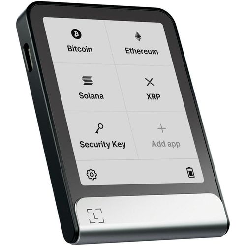 Krypto Hardware-Wallet "Flex™" Chipkartenleser grau