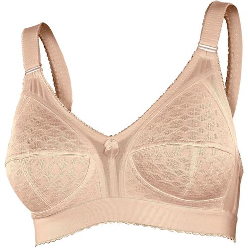 Bügelloser BH SASSA Gr. 95, Cup C, beige (elfenbein) Damen BHs