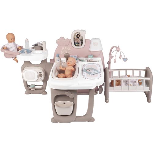 Puppen Pflegecenter SMOBY "Baby Nurse, Spielcenter" Puppenmöbel rosa (rosa, beige) Kinder