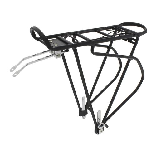 Fahrrad-Gepäckträger O-STAND "Traveller A I" Gepäckträger Gr. B/L: 13cm x 37cm, schwarz