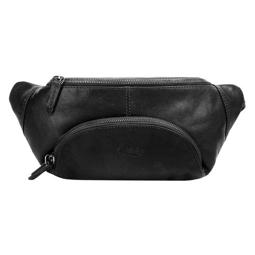 Gürteltasche X-ZONE Gr. B/H/T: 30cm x 13cm x 6cm onesize, schwarz Damen Taschen echt Leder