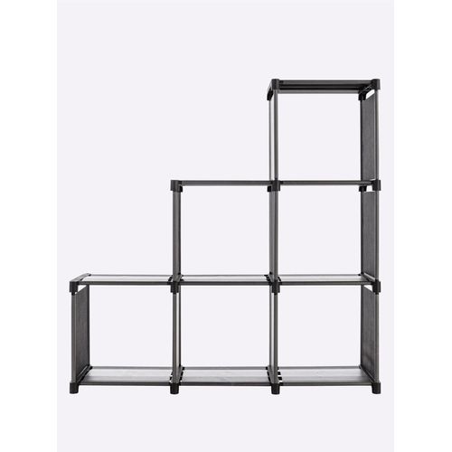 Regal HEINE HOME Regale Gr. B/H/T: 110cm x 110cm x 30cm, schwarz