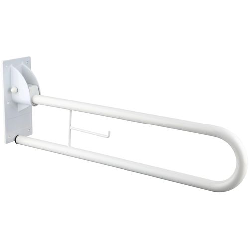 WC-Aufstehhilfe SANOTECHNIK, weiß, B:19,5cm L:76cm, Aluminium, Aluminium, Haltegriffe
