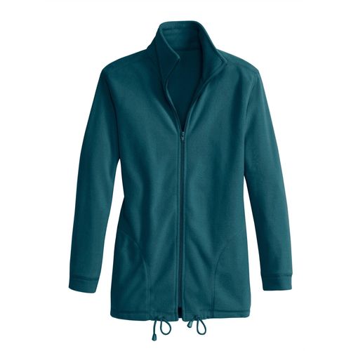 Fleecejacke CASUAL LOOKS Gr. 54, blau (petrol) Damen Jacken