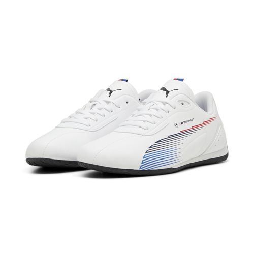 Sneaker PUMA "BMW M Motorsport Neo Cat 2.0 Motorsportschuhe Erwachsene" Gr. 39, weiß (white cool light gray) Schuhe