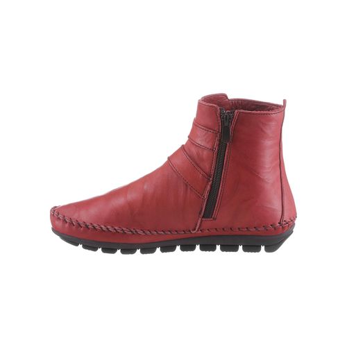 Stiefelette GEMINI Gr. 42, rot Damen Schuhe