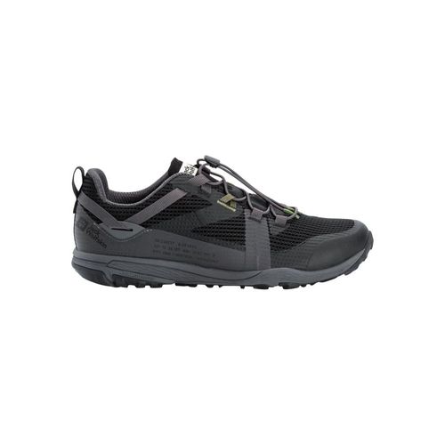 Sneaker JACK WOLFSKIN "SPIRIT LOW M" Gr. UK 6,5 - EU 40, Normalschaft, schwarz Schuhe