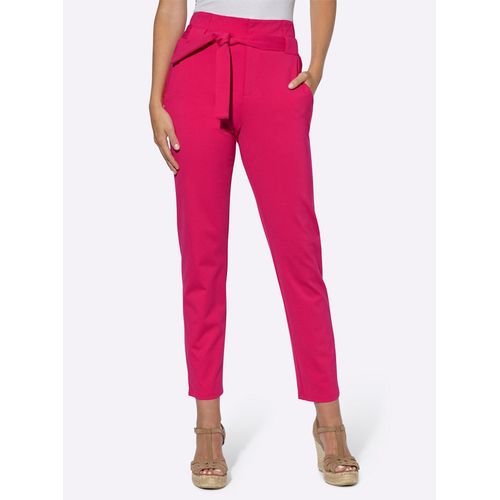 Webhose HEINE Gr. 42, Normalgrößen, pink Damen Hosen