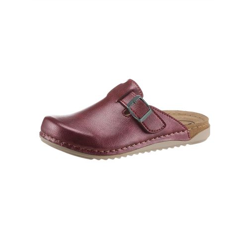 Pantoffel FRANKEN-SCHUHE Gr. 40, rot (bordeaux) Damen Schuhe Hausschuh