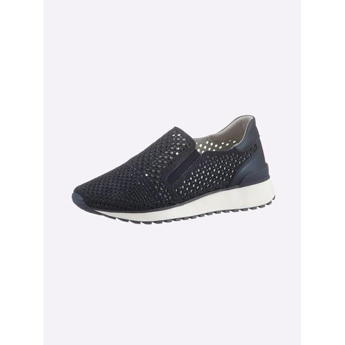 Slipper CAPRICE Gr. 42, blau (nachtblau) Damen Schuhe