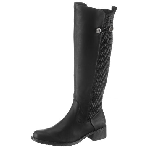 Stiefel RIEKER Gr. 41, Normalschaft, schwarz Damen Schuhe mit Schnallenverzierung Bestseller