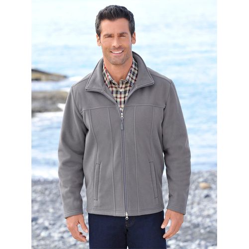 Fleecejacke CLASSIC Gr. 56, grau Herren Jacken