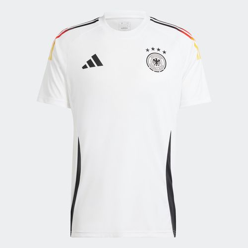 Fußballtrikot ADIDAS PERFORMANCE "DFB H JSY FAN" Gr. L, weiß Herren Trikots Deutschland EM Trikot 2024