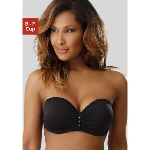 Multiway-BH NUANCE, Damen, Gr. 105, Cup B, schwarz, Microtouch, Obermaterial: 88% Polyamid, 12% Elasthan, klassisch, BHs, mit Bügel und mit Schale