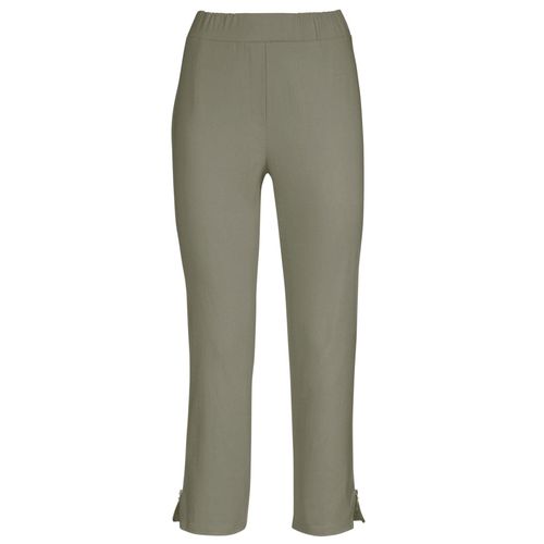 7/8-Hose ADELINA Gr. 23, Kurzgrößen, grün (khaki) Damen Hosen