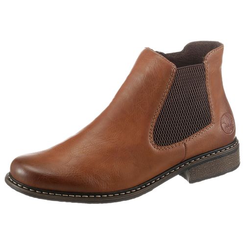 Chelseaboots RIEKER Gr. 41, braun (cognac, used) Damen Schuhe in klassischer Optik Bestseller