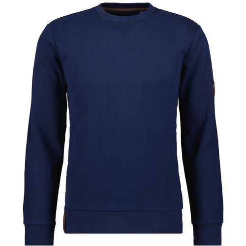 Sweatjacke RAGMAN, Herren, Gr. XL (52/54), blau (dunkelblau, 711), 65% Baumwolle 35% Polyester, casual, regular fit, Langarm, Sweatjacken