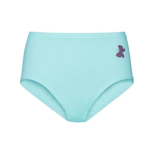 Slip WÄSCHEPUR, Damen, Gr. 48/50, bunt (rosé, bleu, mint), 95% Baumwolle, 5% Elasthan, Unterhosen