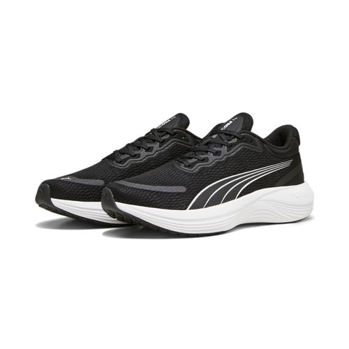 Laufschuh PUMA "Scend Pro Laufschuhe Erwachsene" Gr. 44, schwarz-weiß Schuhe