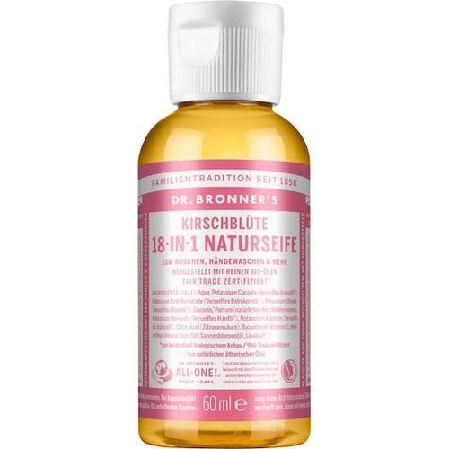 Dr. Bronner's Pflege Flüssigseifen Kirschblüte 18-1 Naturseife