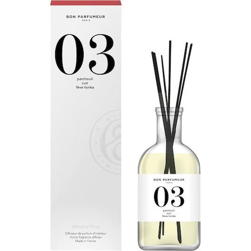 BON PARFUMEUR Home Line Diffusers 03 Patchouli, Leather, Tonka Bean