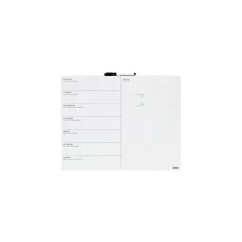 DESQ 4218 Wochenplaner Weiß 50 x 40 cm
