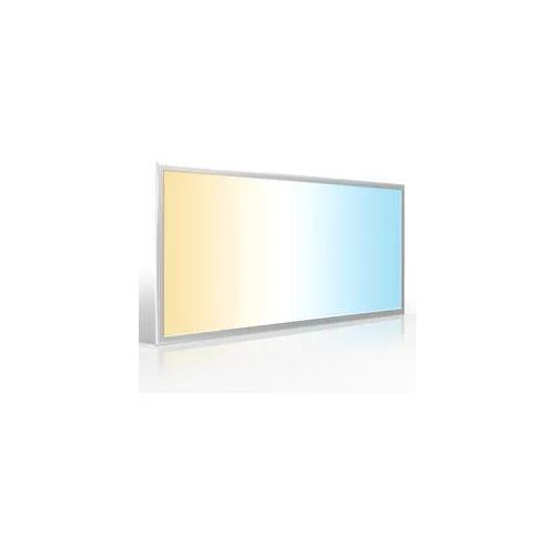 LED Panel 120x60cm 60W Rahmen silber - Lichtfarbe: CCT 3000K-6000K