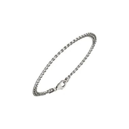 Silberarmband JOBO Armbänder Gr. Silber 925 (Sterlingsilber), silberfarben (silber 925) Damen Panzerarmband 925 Silber 19 cm