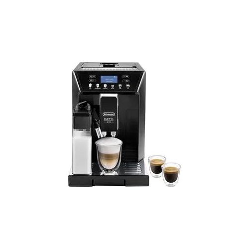 DE'LONGHI Kaffeevollautomat "ECAM 46.860.B Eletta Evo, schwarz" Kaffeevollautomaten schwarz