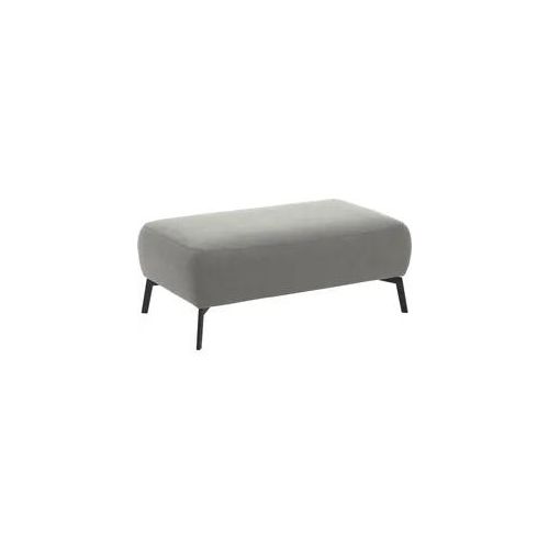 Polsterhocker INOSIGN "Bellini" Hocker Gr. B/H/T: 111 cm x 47 cm x 65 cm, Easy care, grau passend zur Serie "Bellini", Easy Care-Bezug mit Wasser reinigbar