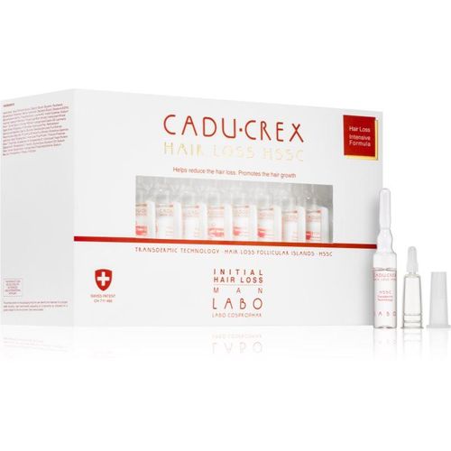 CADU-CREX Hair Loss HSSC Initial Hair Loss Haarkur für Herren gegen einsetzenden Haarausfall für Herren 40x3,5 ml