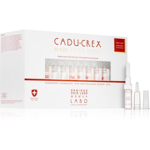 CADU-CREX Hair Loss HSSC Serious Hair Loss Haarkur für Damen gegen starken Haarausfall für Damen 40x3,5 ml