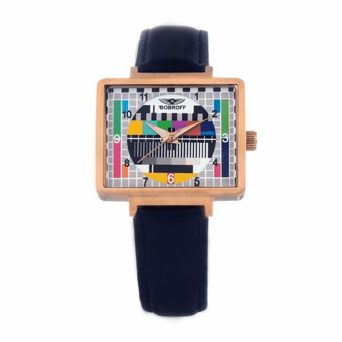 Damenuhr Bobroff BF0035 (Ø 36 mm): Schwarz
