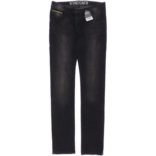 Staccato Herren Jeans, schwarz, Gr. 176