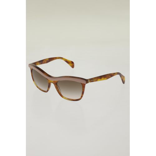 Prada Damen Sonnenbrille, orange, Gr.